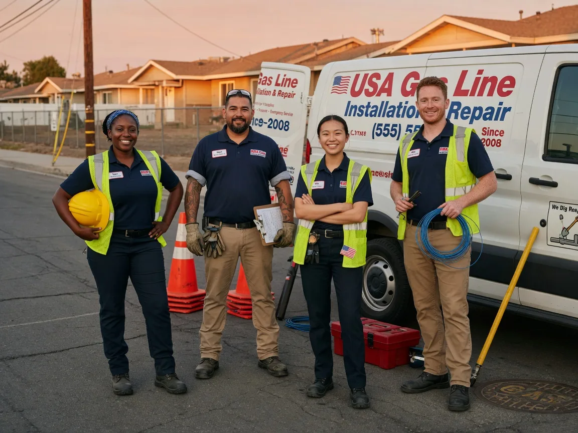 Gas Line Installation company in Matthews, IN